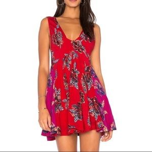 Free People ‘Thought I Was Dreamin’ Boho Mini Dress Size X-Small